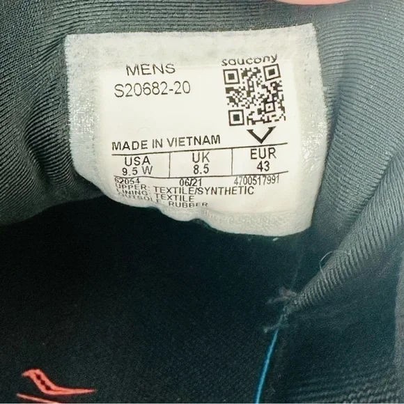 SAUCONY OMNI 20 - PWRRUN Men's Formfit 88mm - Size: 9.5 Wide - NWOT - Picture 10 of 12